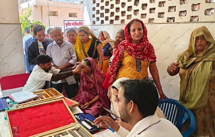 Empowering Vision: Free Eye & Dental Camp Brings Expert Care to Badli Community